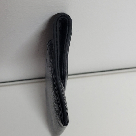 Michael Kors Black Leather Long Card Holder Wallet B-Fold Slender. - Picture 3 of 9